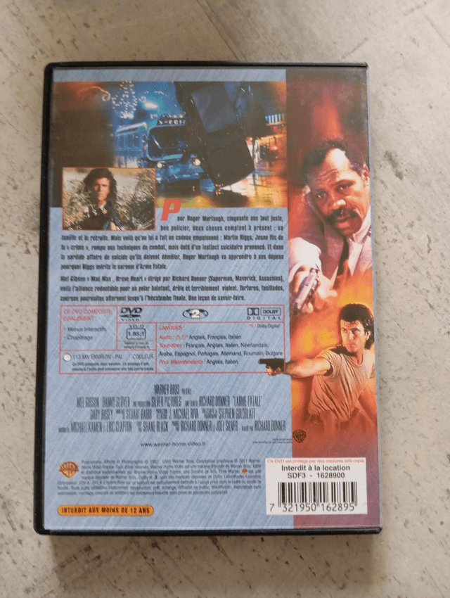 DVD L'arme fatale