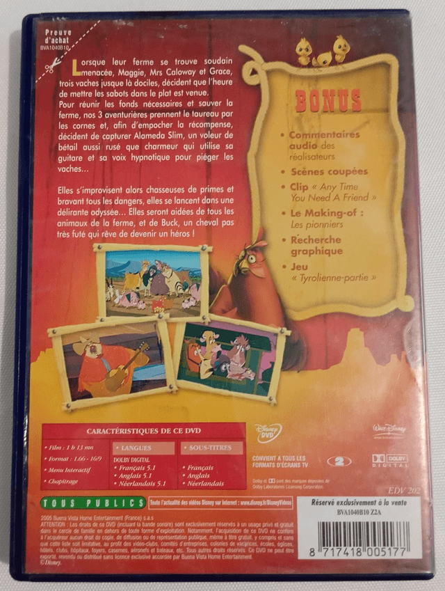 DVD Disney La ferme se rebelle