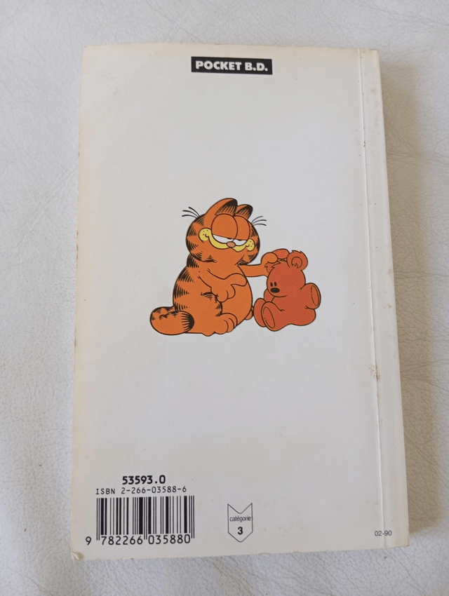 Bd pocket Garfield Les yeux plus gros que le ventre 