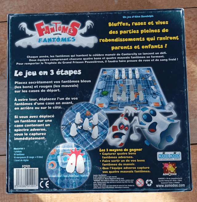 Jeu fantomes contre fantomes 