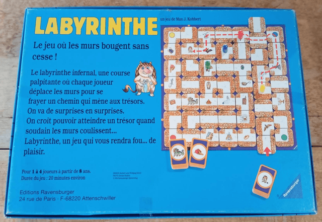 Jeu Labyrinthe 