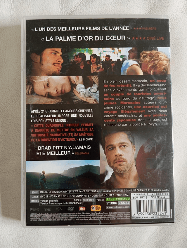 DVD Babel