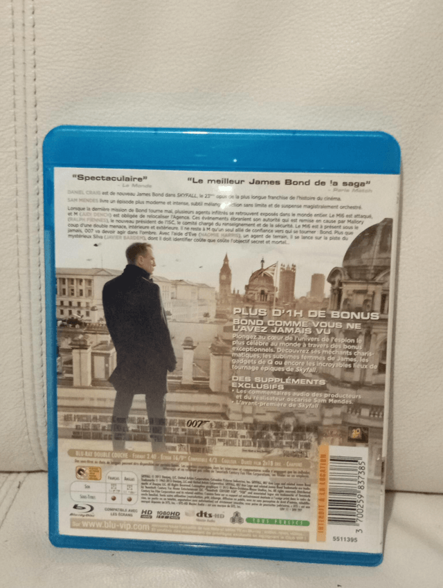 Blu ray Skyfall 007