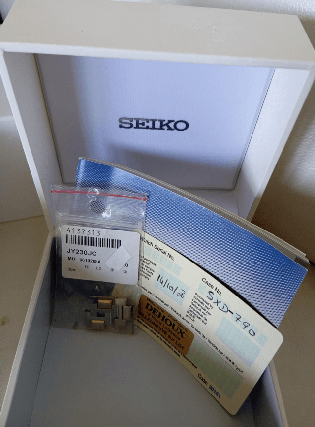 Montre Seiko Premier SXD-790