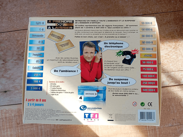 Jeu A prendre ou à laisser 
