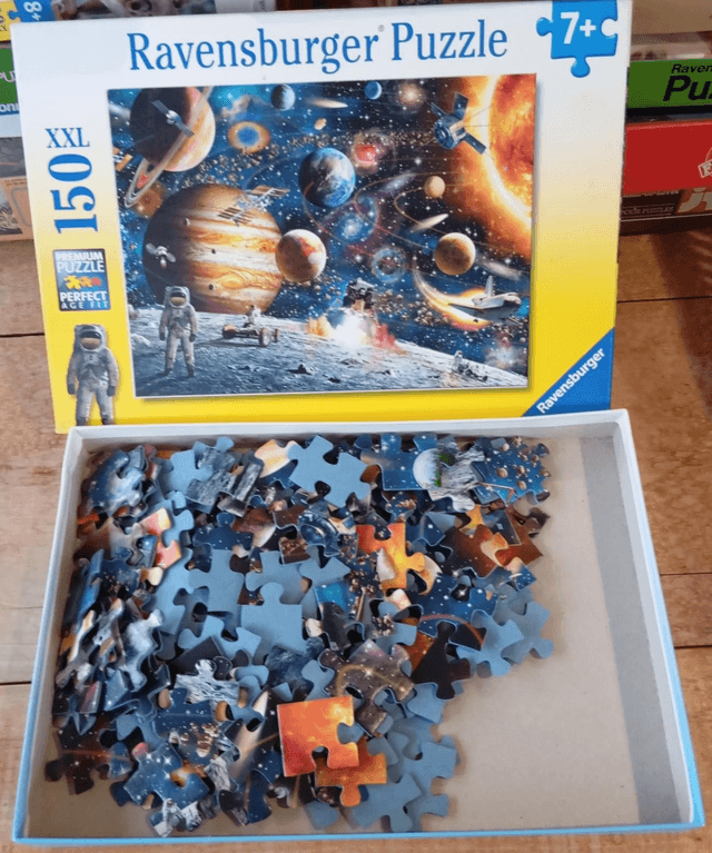 Puzzle ravensburger 150 pièces XXL astronaute