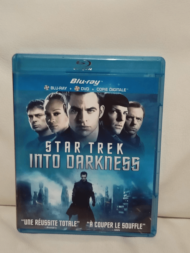 Blu Ray Star trek into darkness 