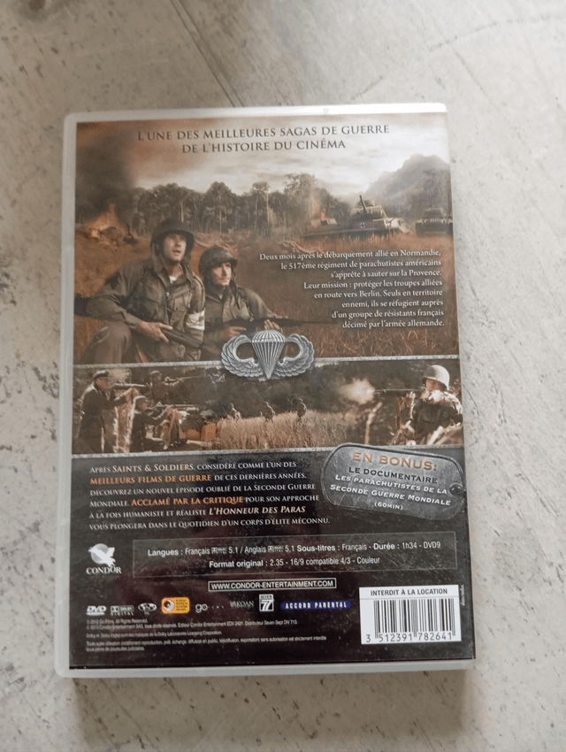 DVD Saints and soldiers 