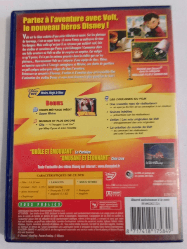 DVD Disney Volt