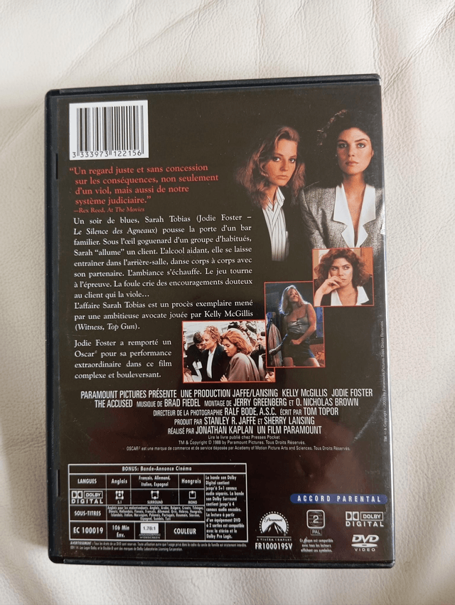 DVD Les accusés 