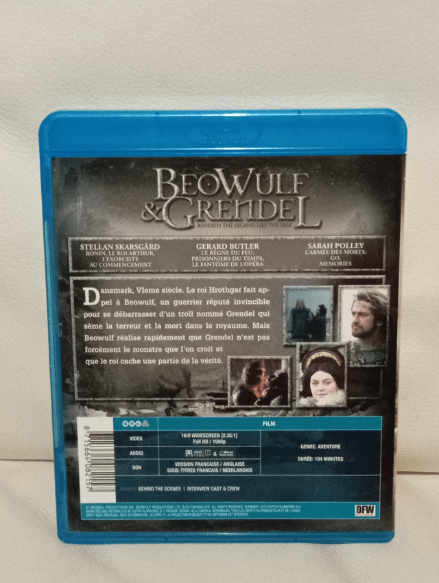 Blu ray Beowulf et Grendel