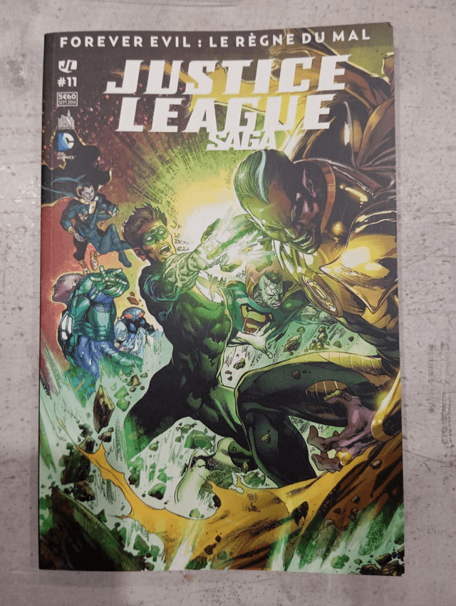 Comics justice league saga #11
