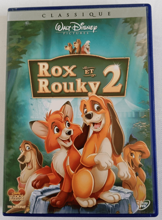 DVD Disney Rox et Rouky 2