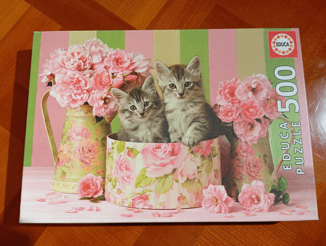 Puzzle Educa 500 pièces petits chatons