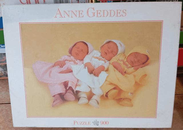 Puzzle Anne Geddes 900 pièces triplés 