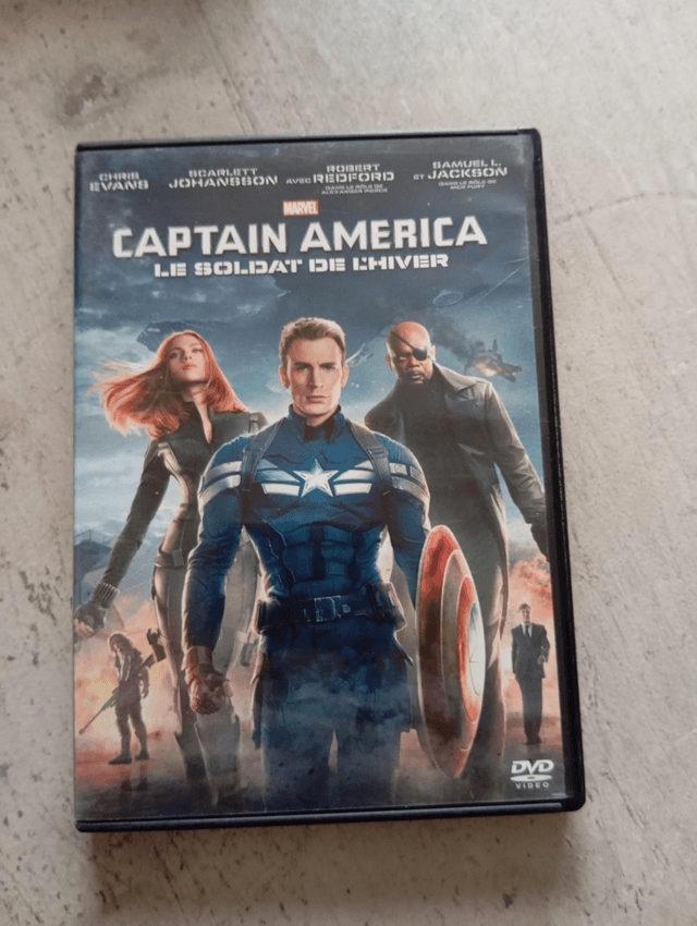DVD Captain America le soldat de l&#039;hiver