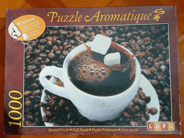 Puzzle Lupu 1000 pièces café