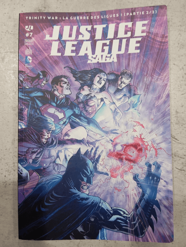 Comics justice league saga #7