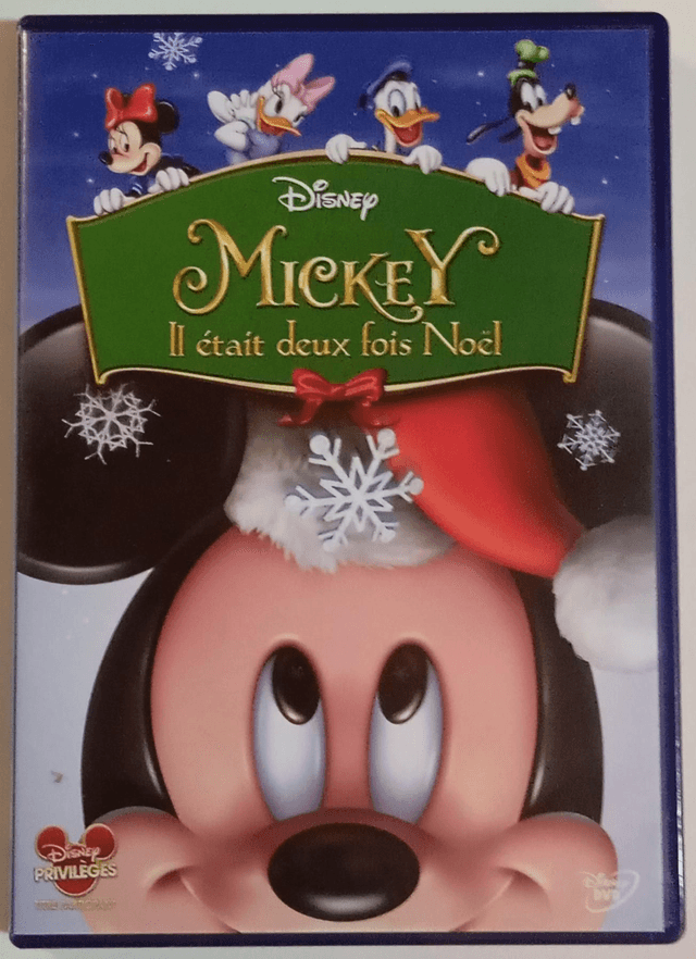 DVD Disney Mickey Il était deux fois Noël 