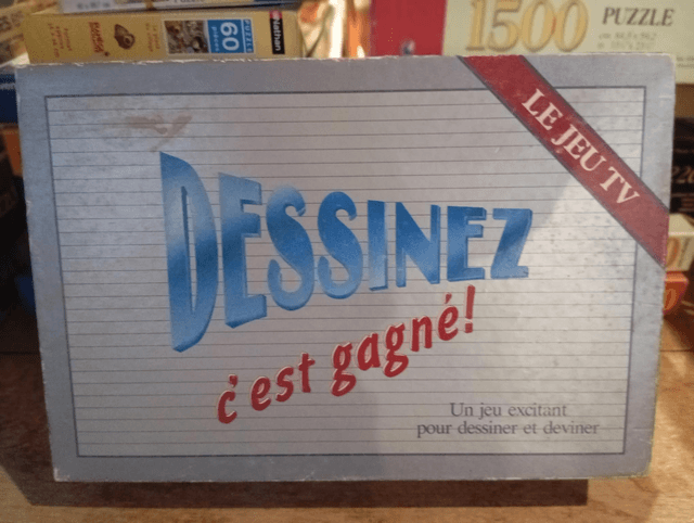 Jeu de société Dessinez c&#039;est gagné 
