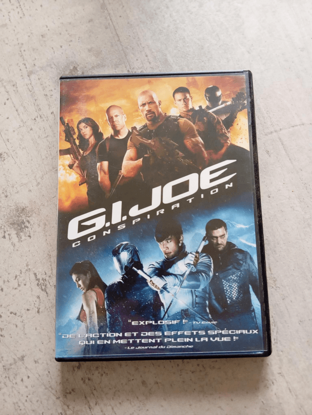 DVD GI Joe conspiration 