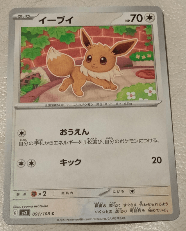 Carte pokémon japonaise #3