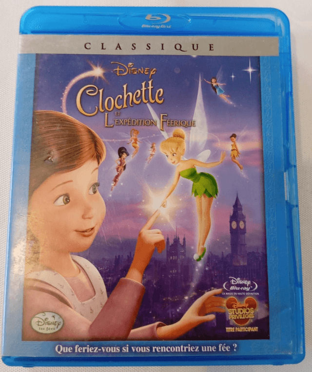 Blu ray Disney Fée clochette l&#039;expédition féérique 