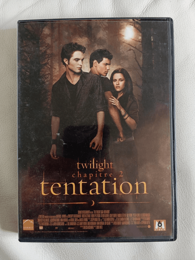 DVD Twilight chapitre 2 tentation 