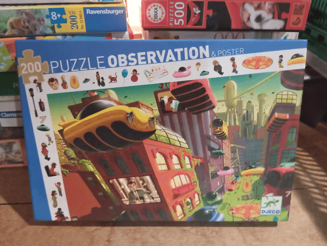 Puzzle observation Djeco 200 pièces futur