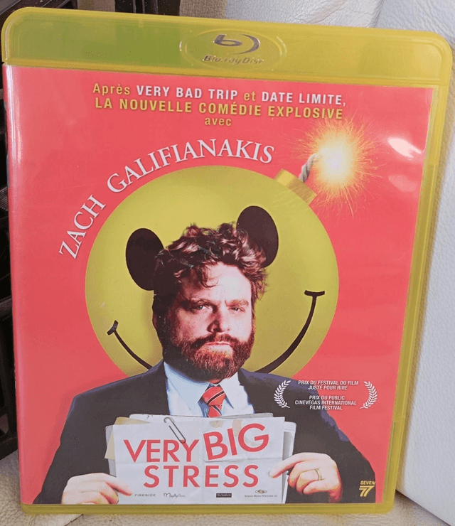 Blu Ray very big stress 