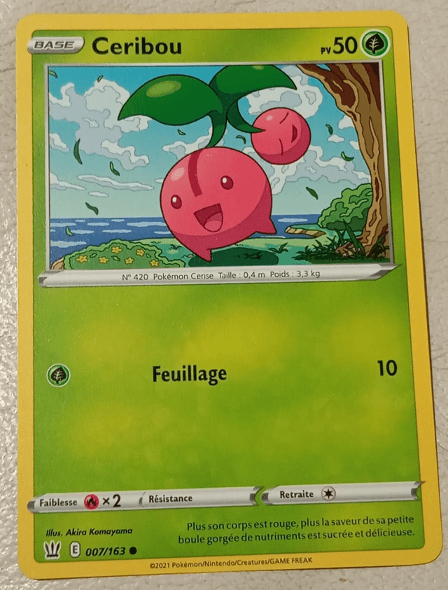 Carte pokémon Ceribou