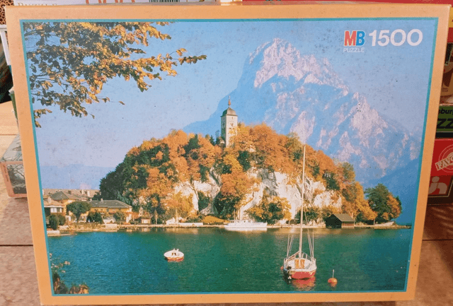 Puzzle MB 1500 pièces ilot